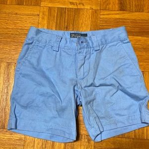 Ralph Lauren baby blue shorts size 2T never worn